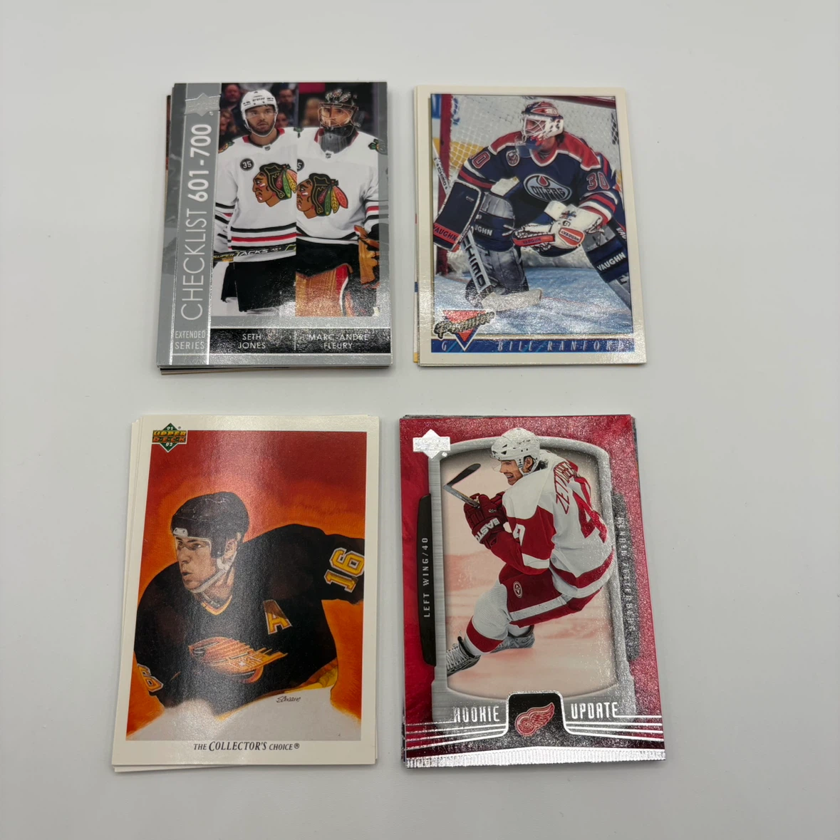 Assorted NHL Hockey Trading Card Collection - photo 2