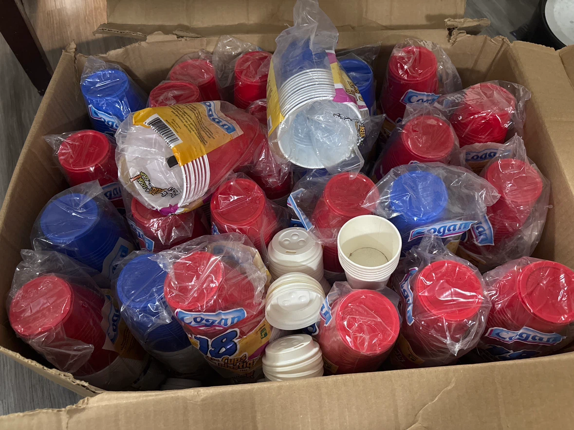 Cogan Disposable Plastic Cups