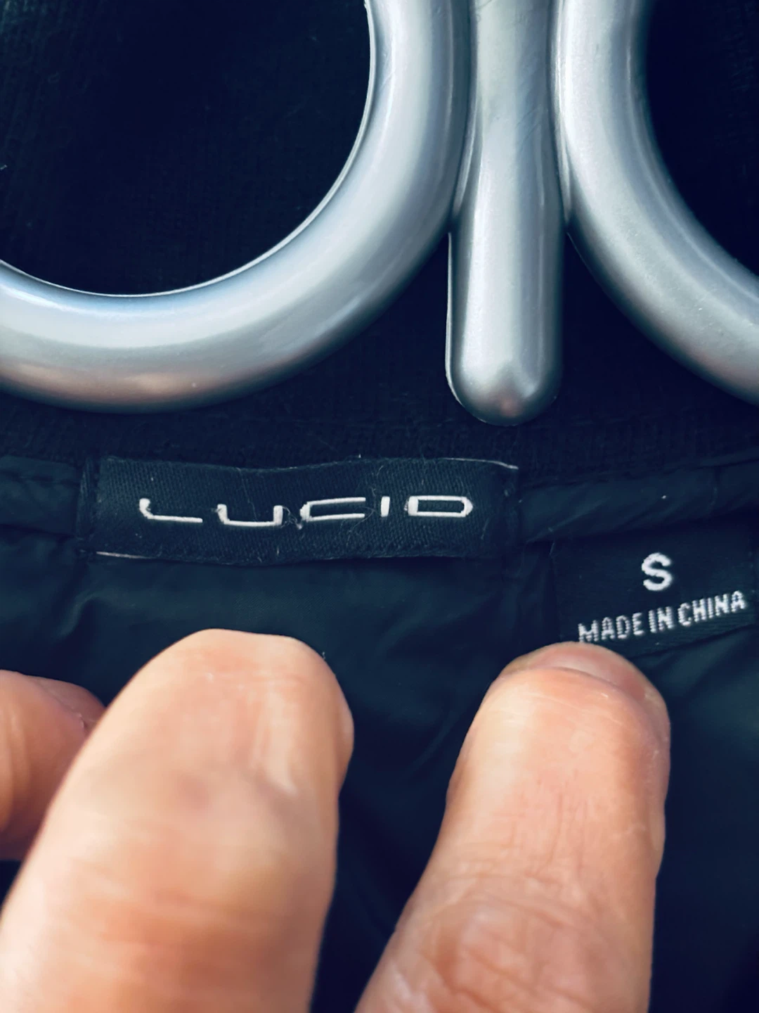Lucid Black Quilted Bomber Jacket - photo 3
