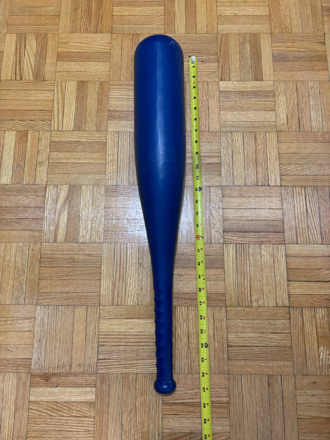 Blue Plastic Baseball Bat