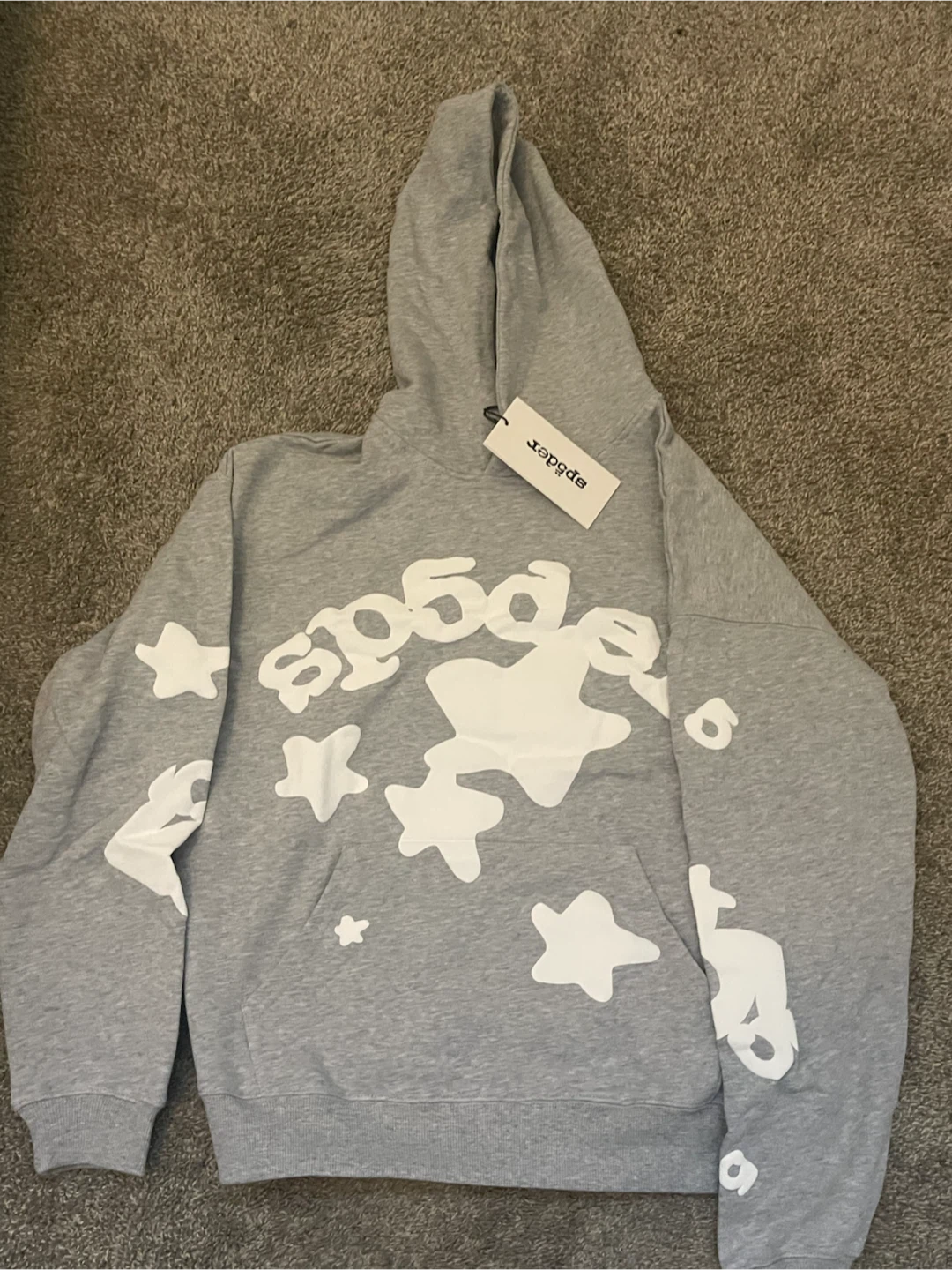 SP5DER Grey Hoodie - photo 2