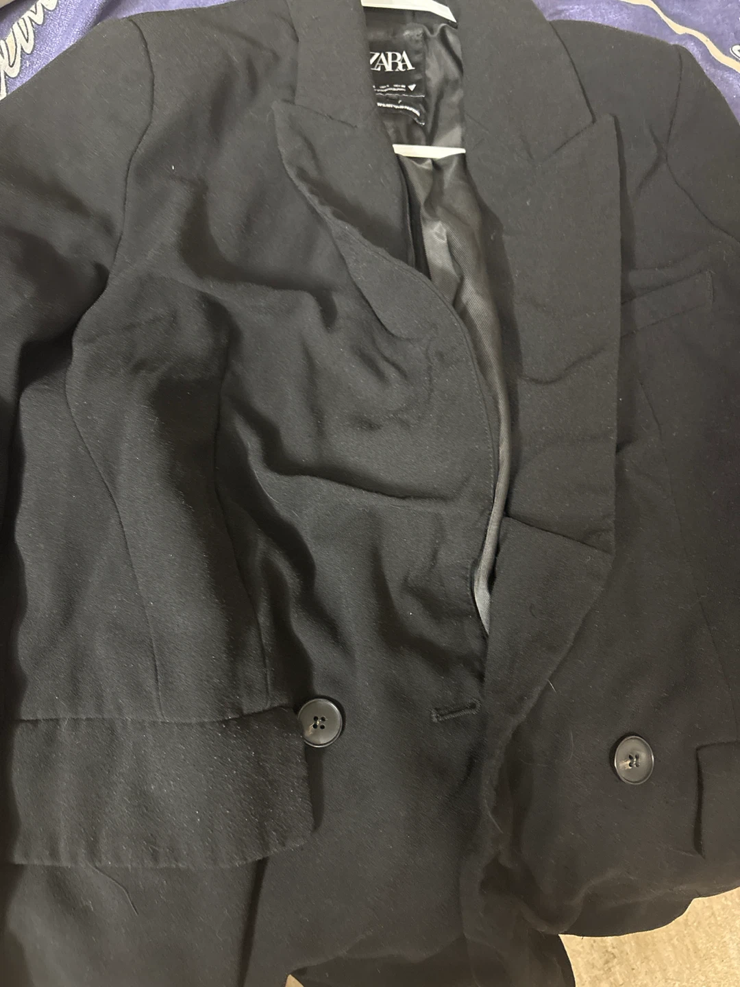 Zara Black Blazer Jacket - photo 3