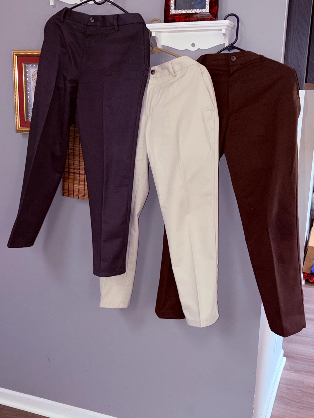 Set of 3 St. John's Bay & Dockers Pants Size 34 Assorted Colors