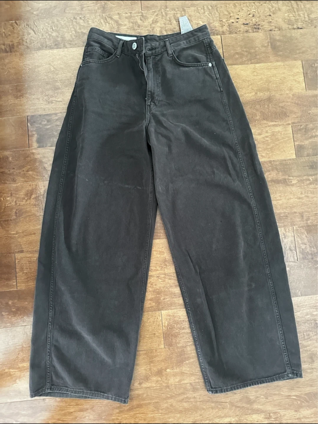 Zara TRF Relaxed Mid Rise Jeans - photo 2