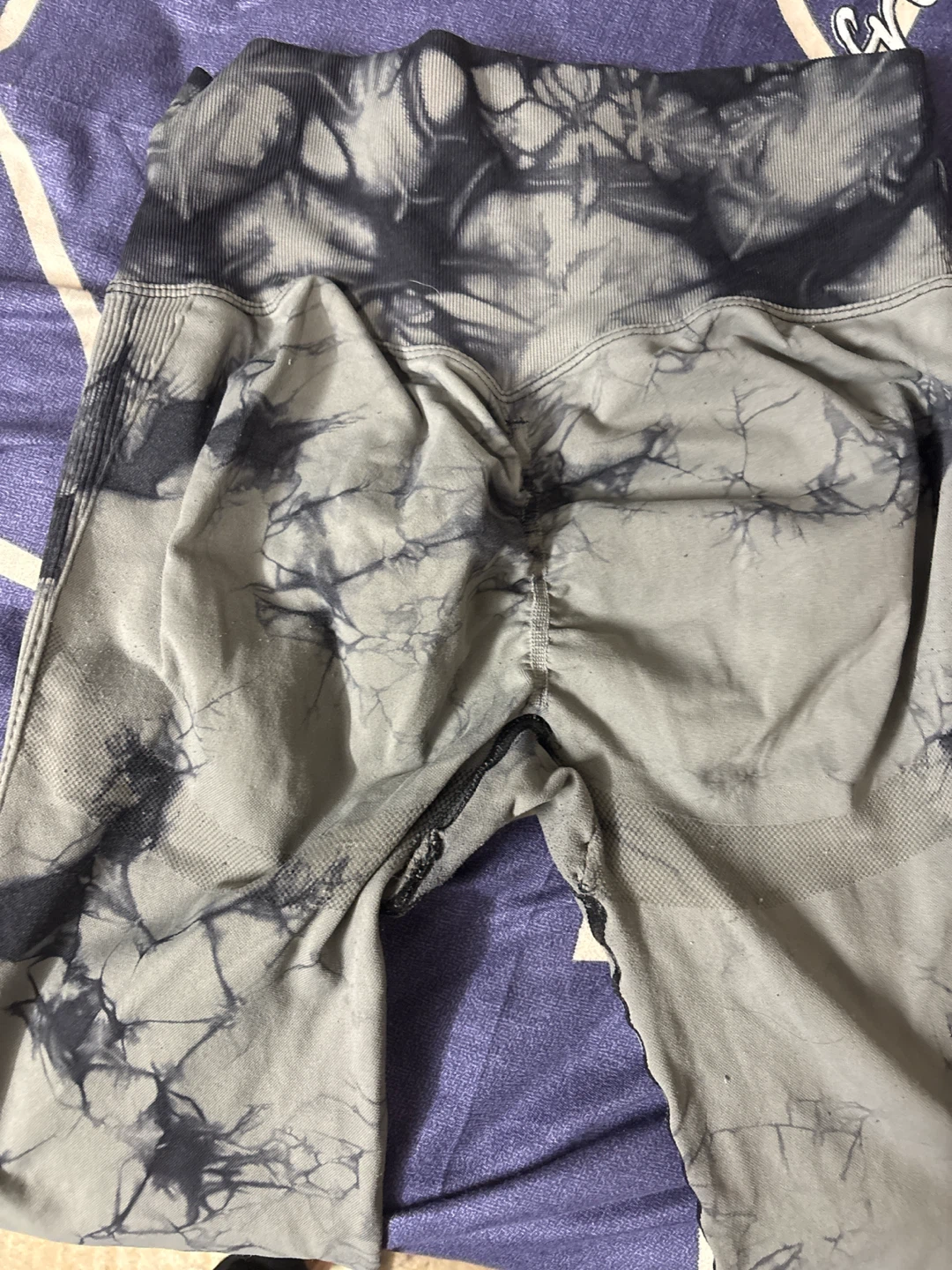 Tie-Dye Seamless Leggings (L) - photo 2