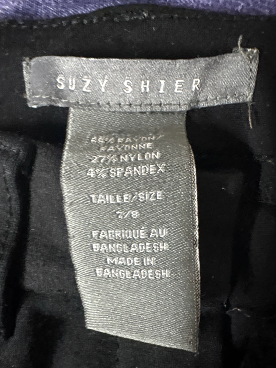 Suzy Shier Black Pants - photo 2