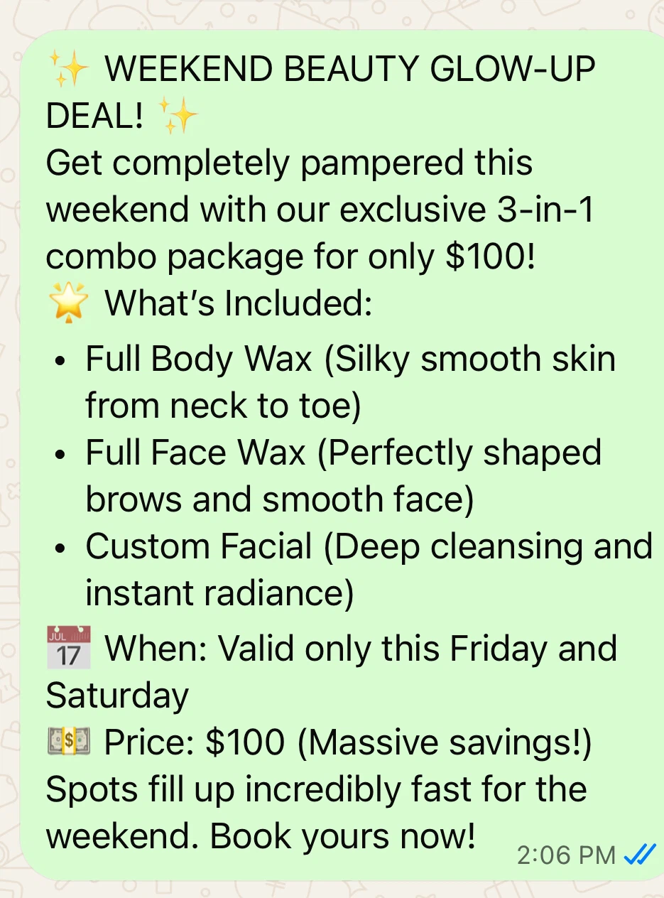 Threading, Waxing and facial