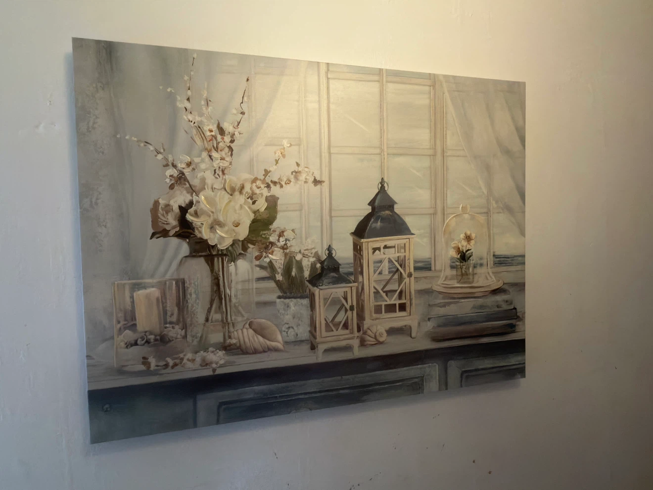 Still Life Window Canvas Wall Art