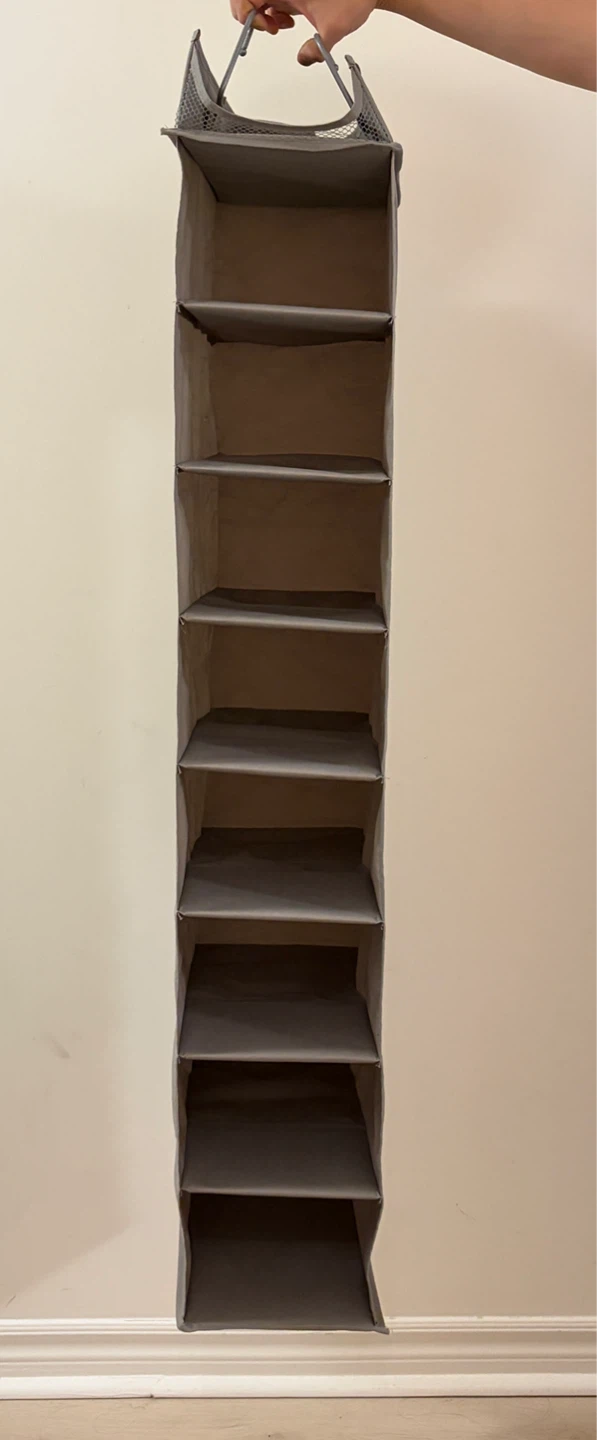 IKEA Hanging Closet Organizer – Grey