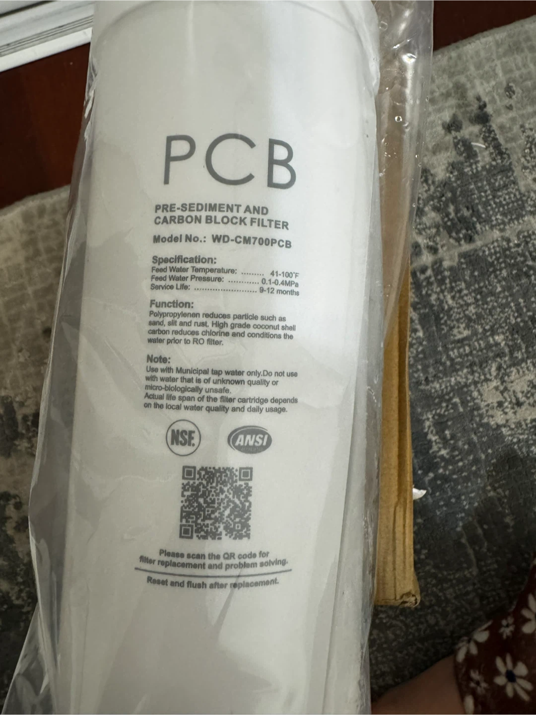 Replacement PCB Water Filter Model CM-R700 - photo 2
