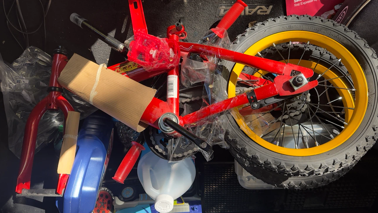 Huffy Disney Lightning McQueen Kids Bike