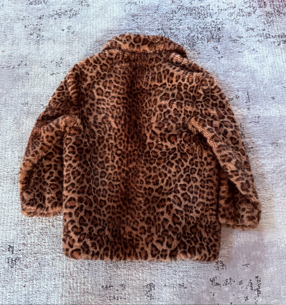 Bershka Leopard Print Faux Fur Coat - photo 2