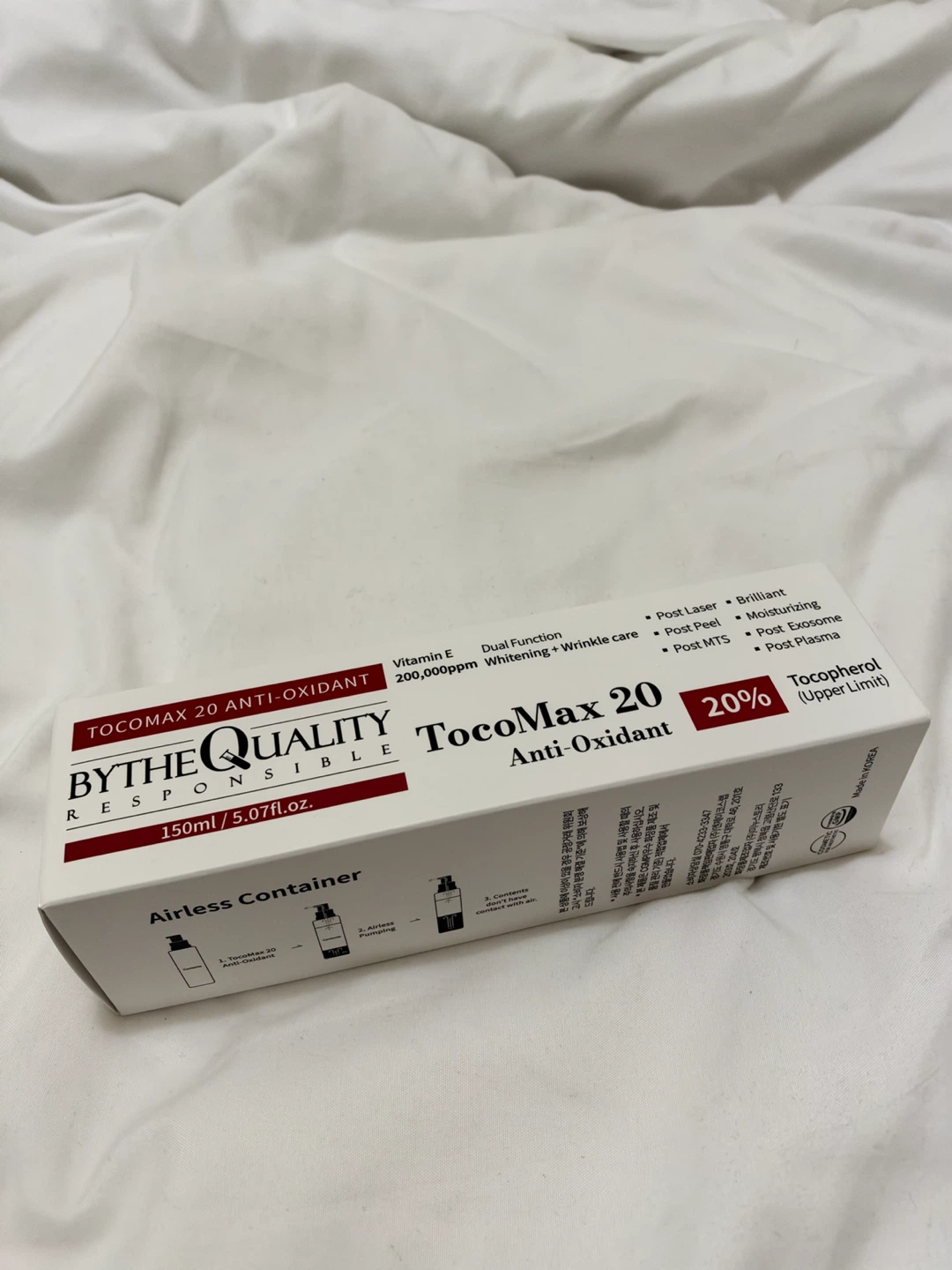 BYTHEQUALITY TocoMax 20 Anti-Oxidant Cream 150ml