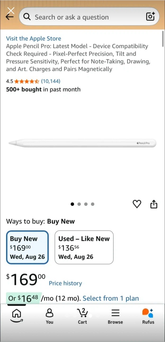 2025 Apple iPad Air 13-inch M3, + Apple Pencil Pro+ESR Keyboard - photo 4