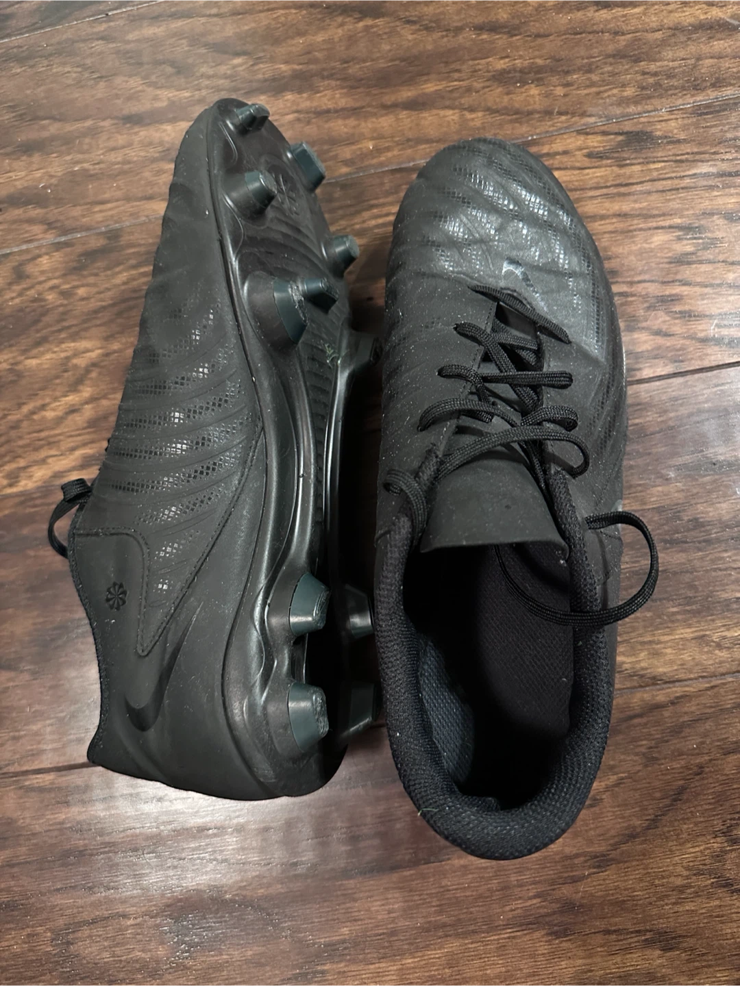 Nike Black Soccer Cleats - photo 3