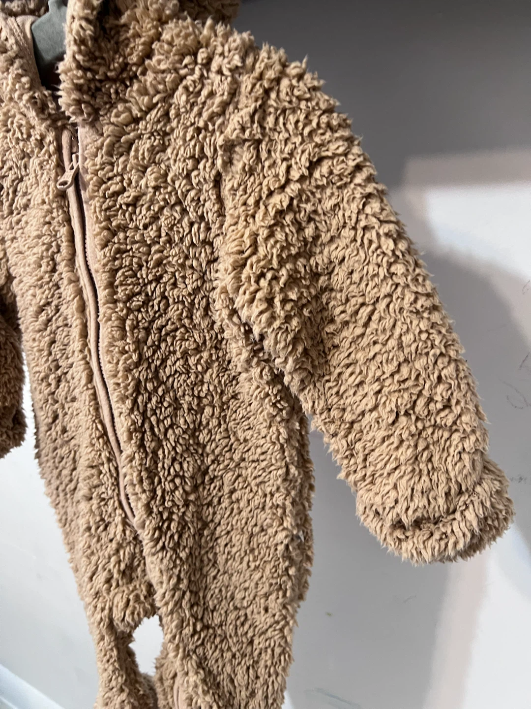 🧸 Gap Baby Teddy Sherpa One-Piece – 3–6 Months - photo 2