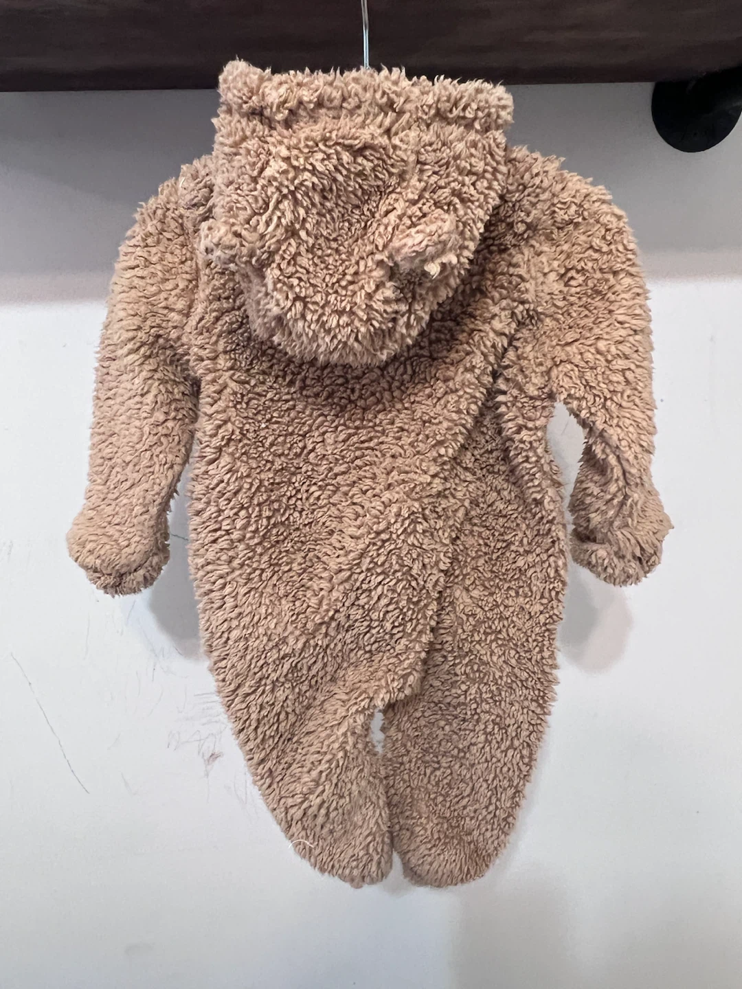 🧸 Gap Baby Teddy Sherpa One-Piece – 3–6 Months - photo 3