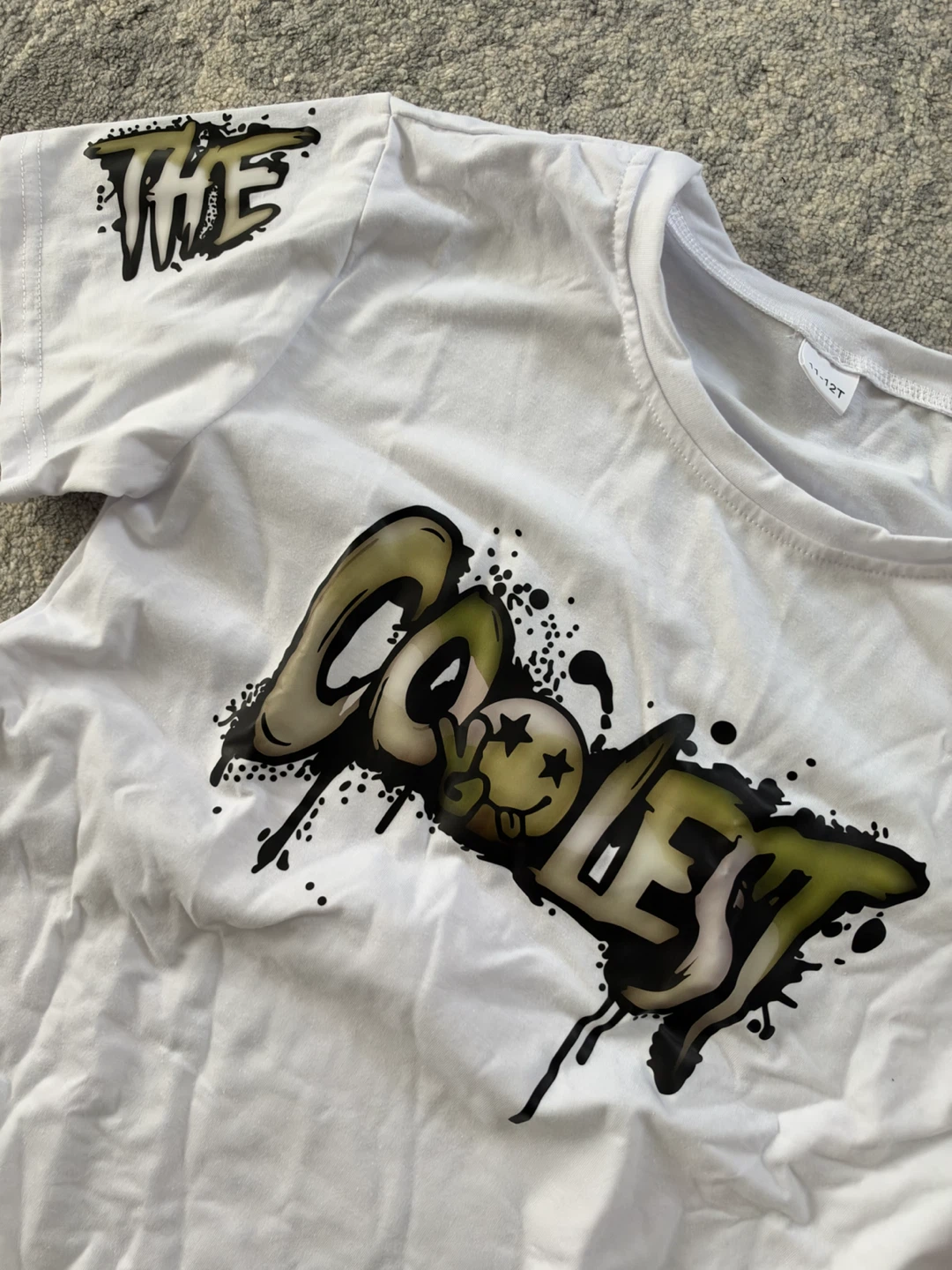 White Coolest Graphic T-Shirt - photo 2