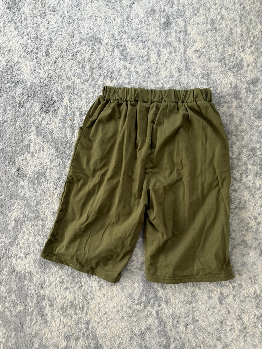 Olive Green Kids Shorts 11-12T