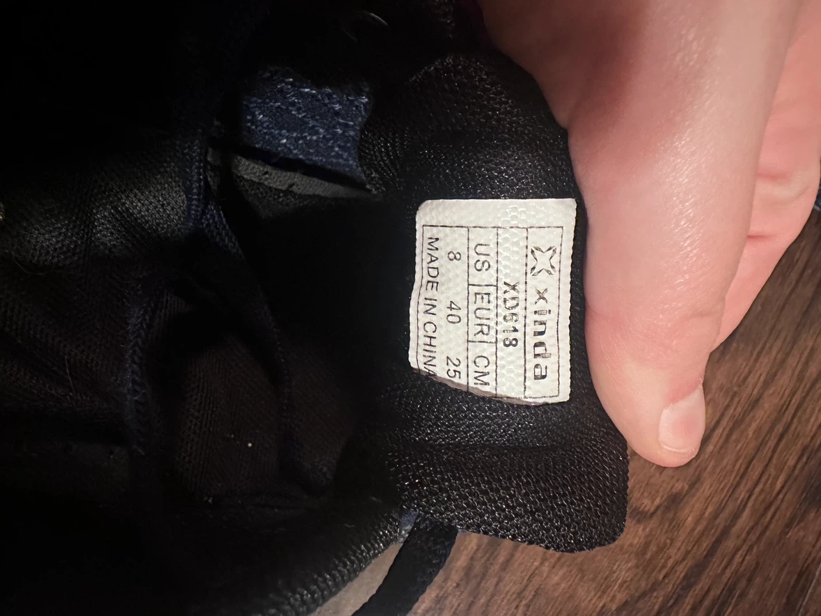 Xinda Blue Sneakers Size 8 - photo 4