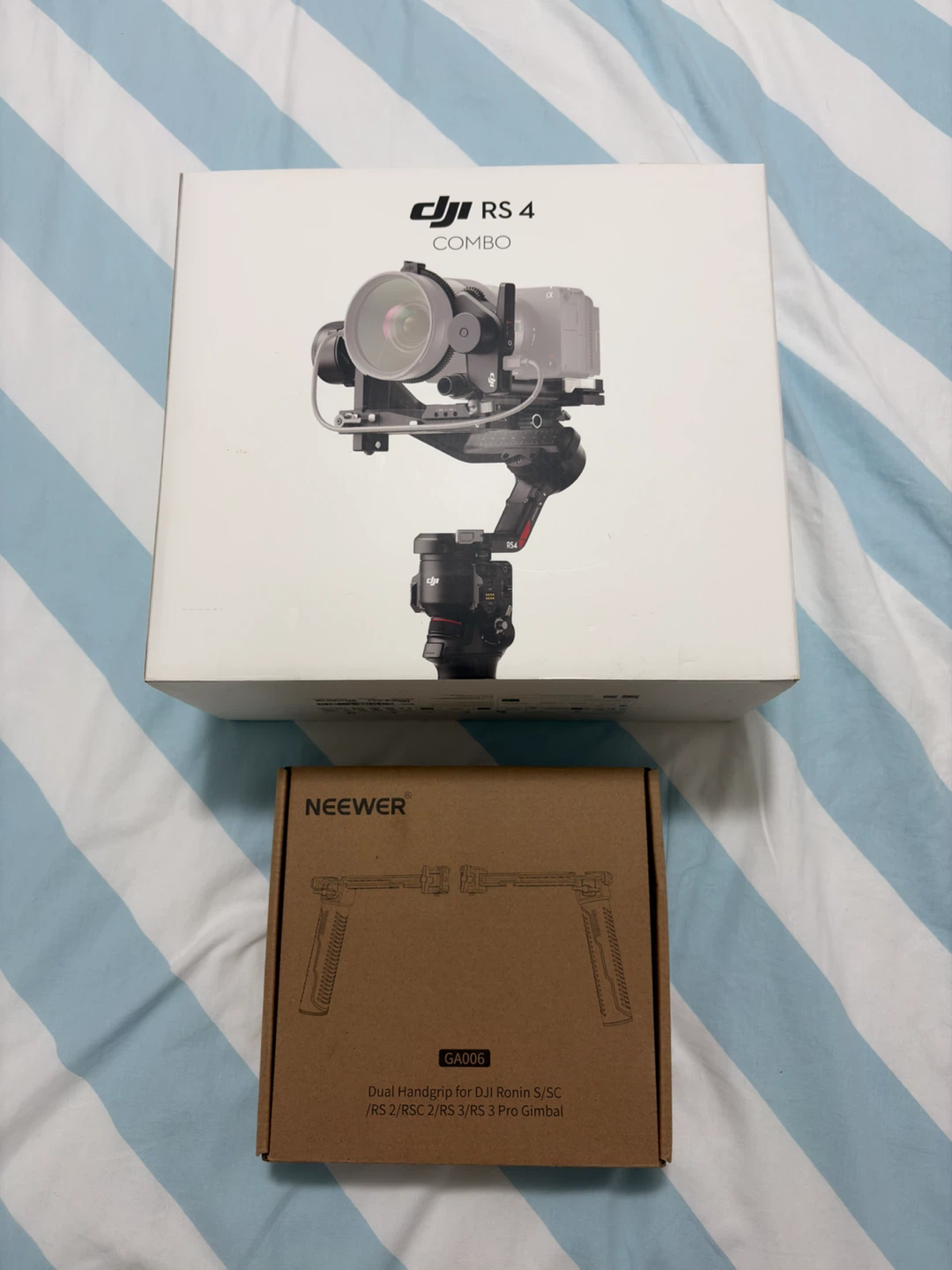 DJI RS4 Combo with FREE Neewer side Handles