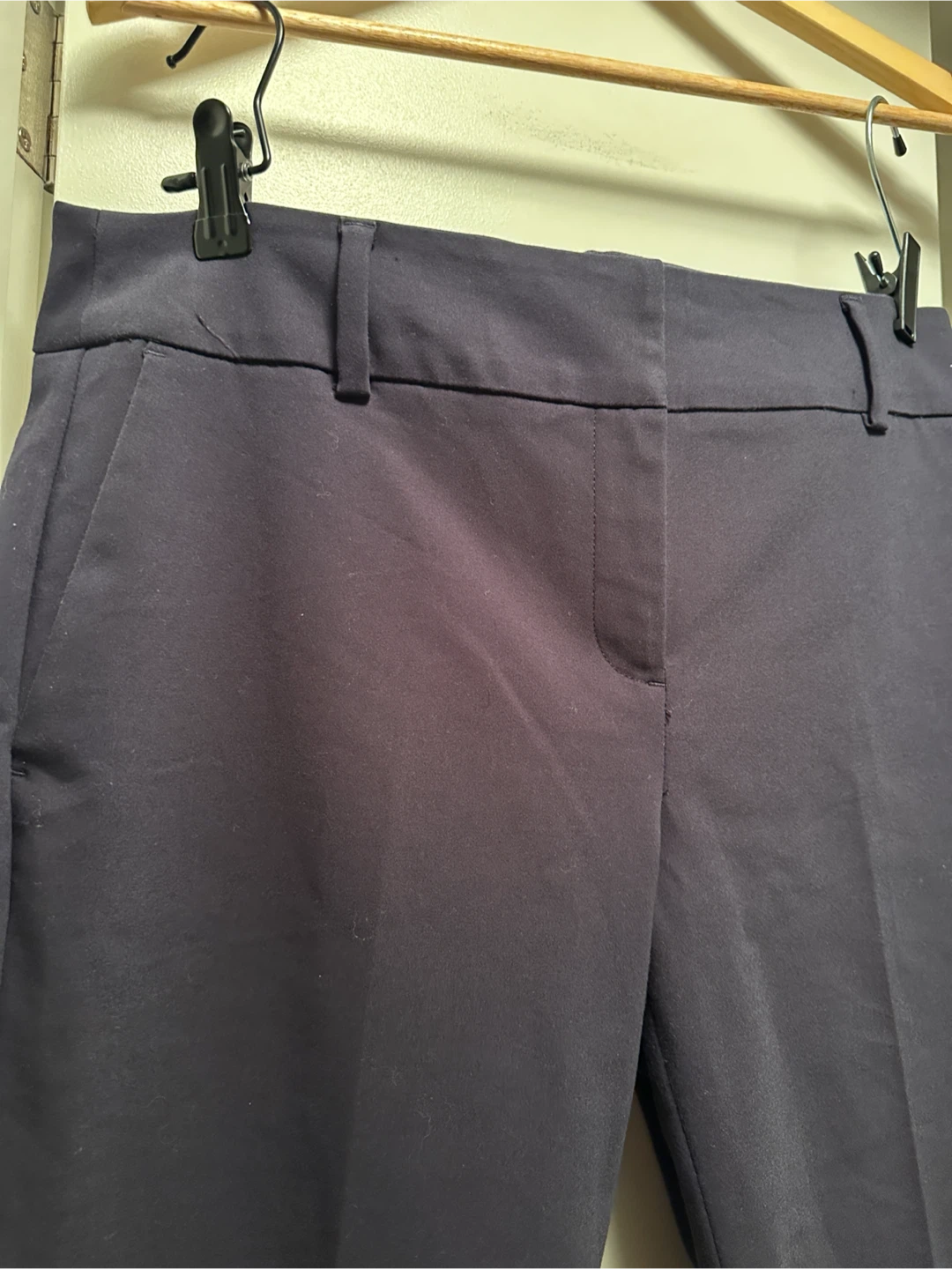 Blue Slim Leg Ankle Pants - photo 2