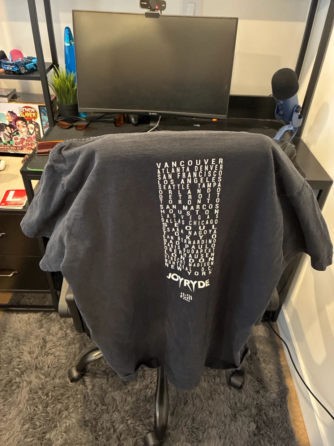 Hard Recs Joyryde World Tour Graphic T-Shirt - photo 2