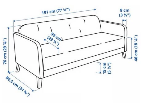 IKEA LINANAS sofa - photo 3