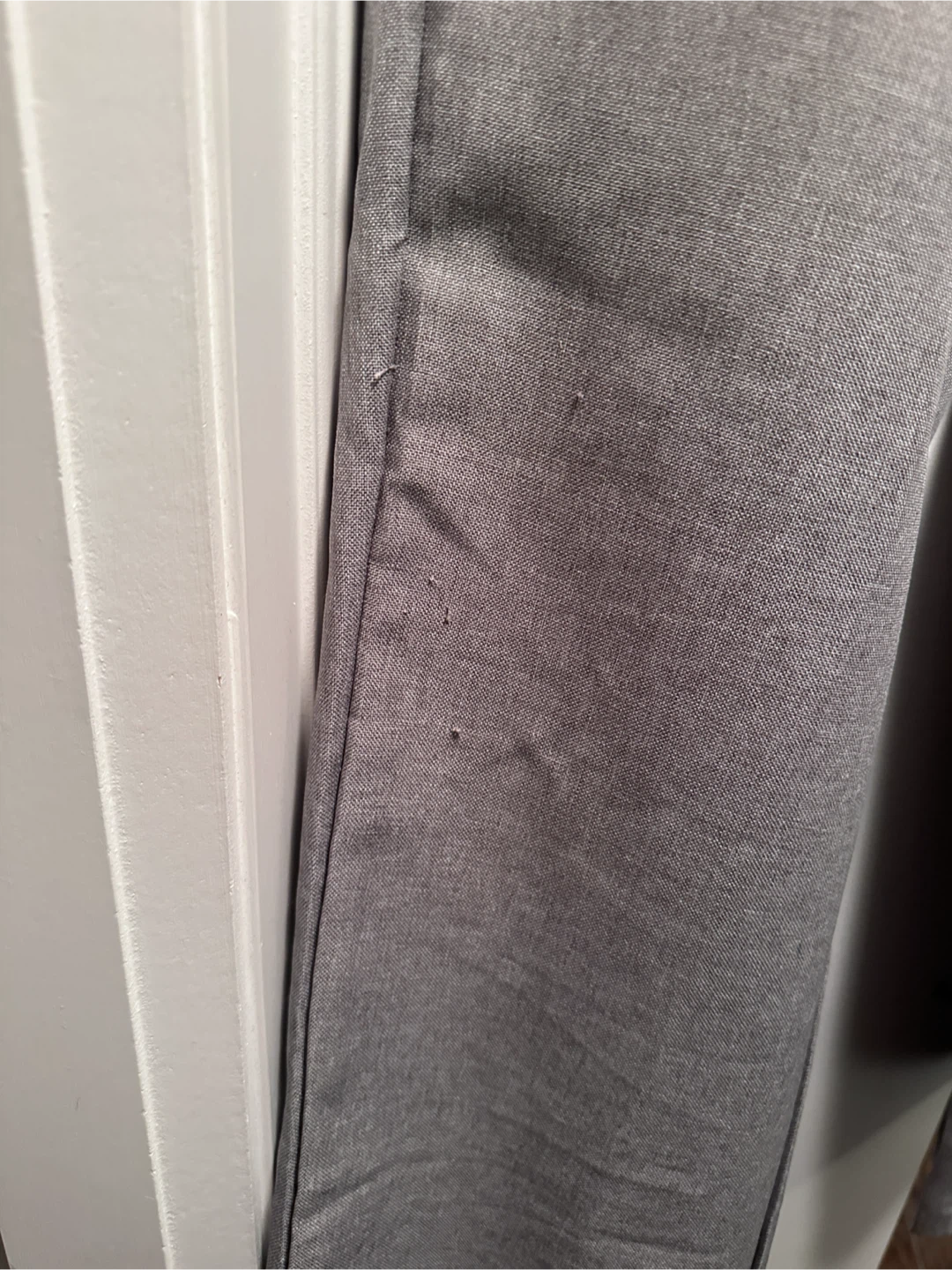 Grey Petite Elastic Waist Pants - photo 2