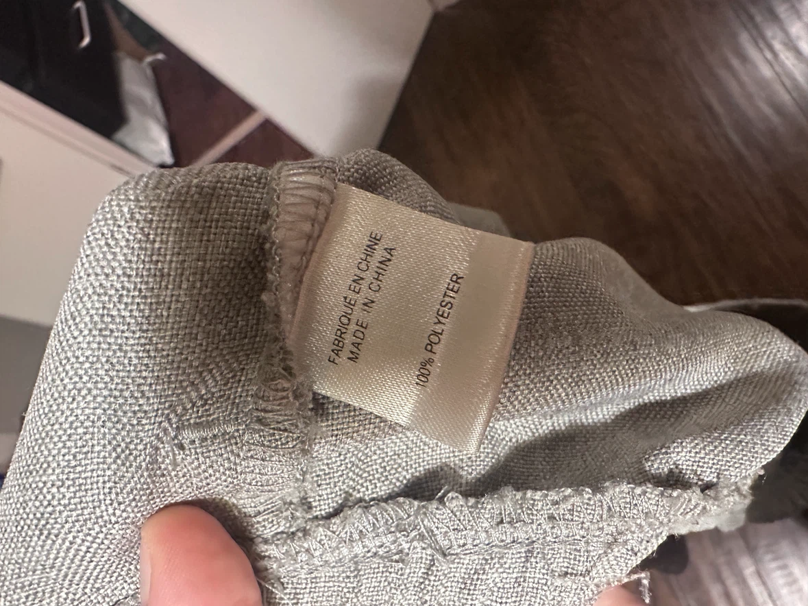 Grey Petite Elastic Waist Pants - photo 5