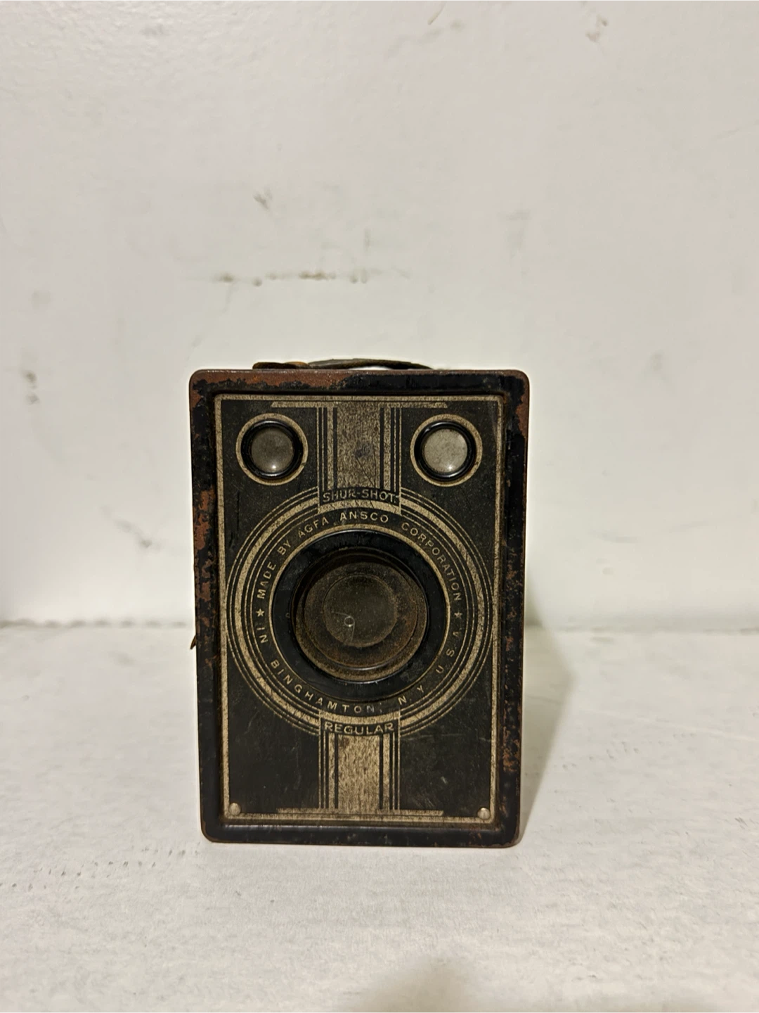 Vintage Agfa Ansco Shur-Shot Regular Box Camera