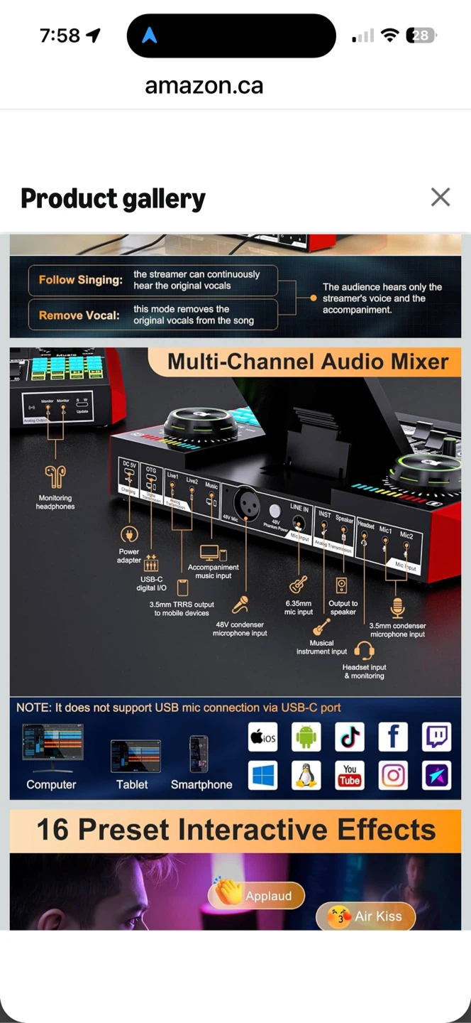 G10 Audio Mixer - photo 5