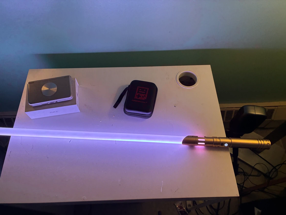 Gold handle xenopixel v3 v3 lightsaber