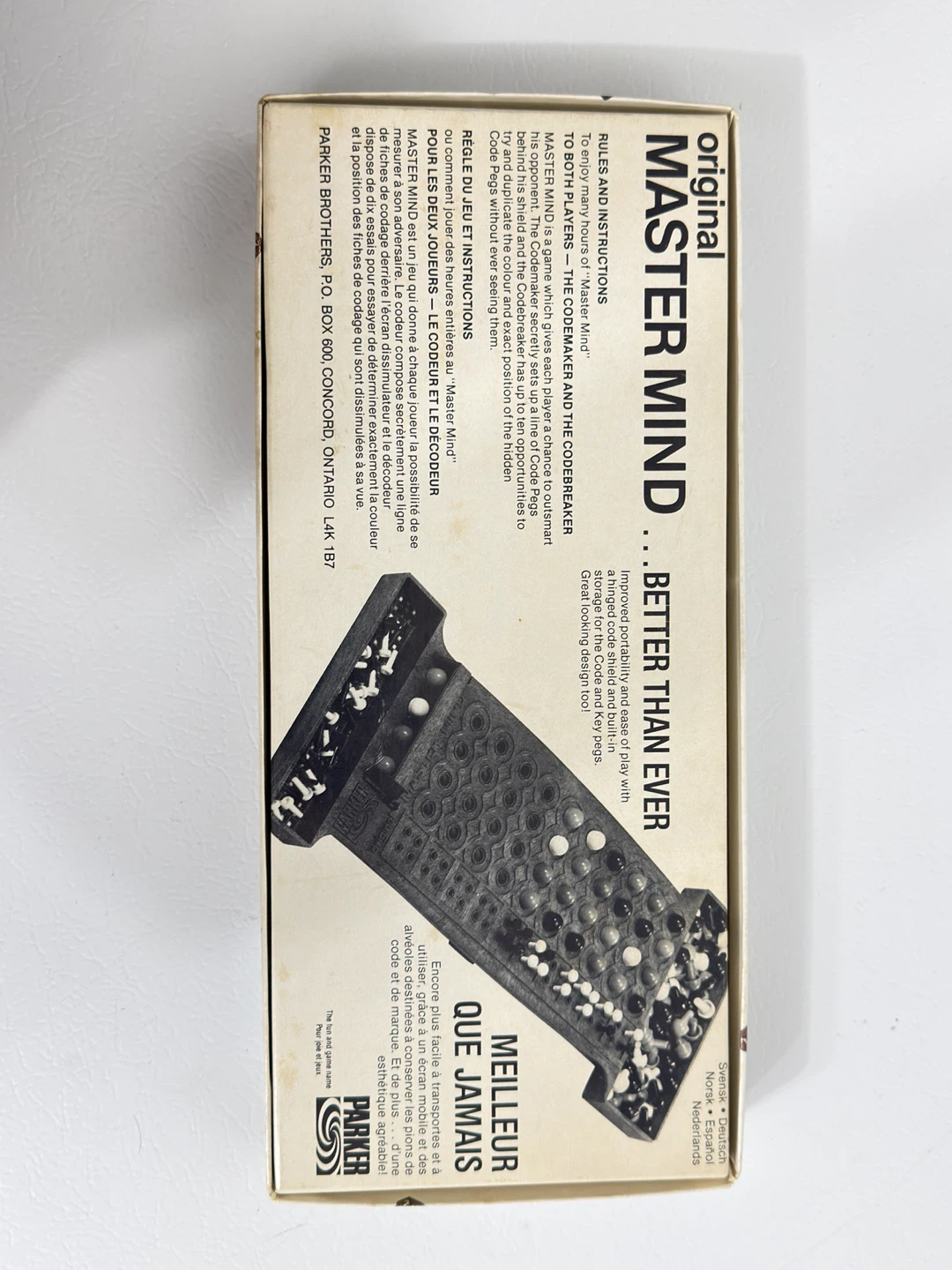 Original Mastermind Board Game - photo 4