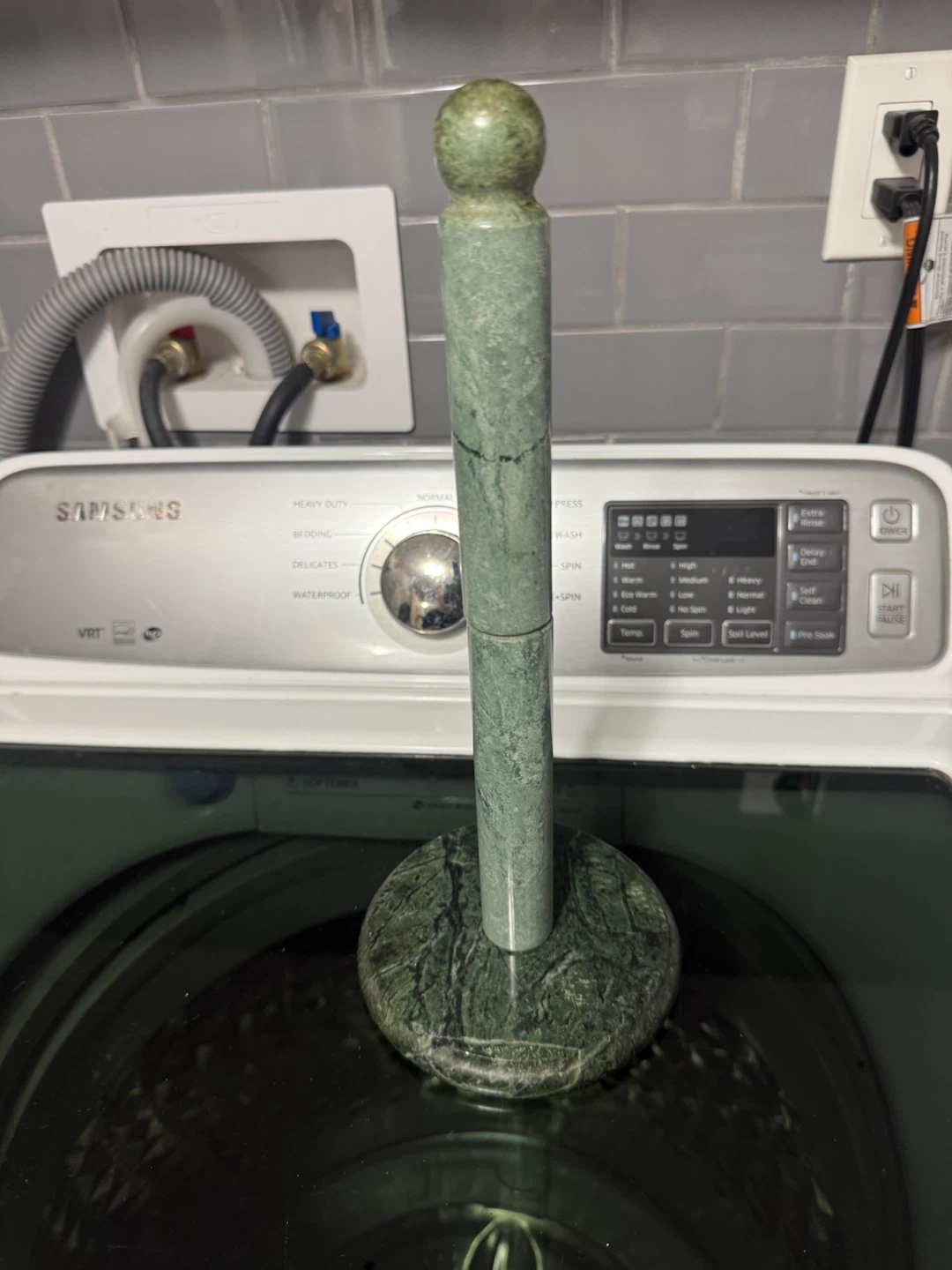 Marble paper towel holder - photo 2