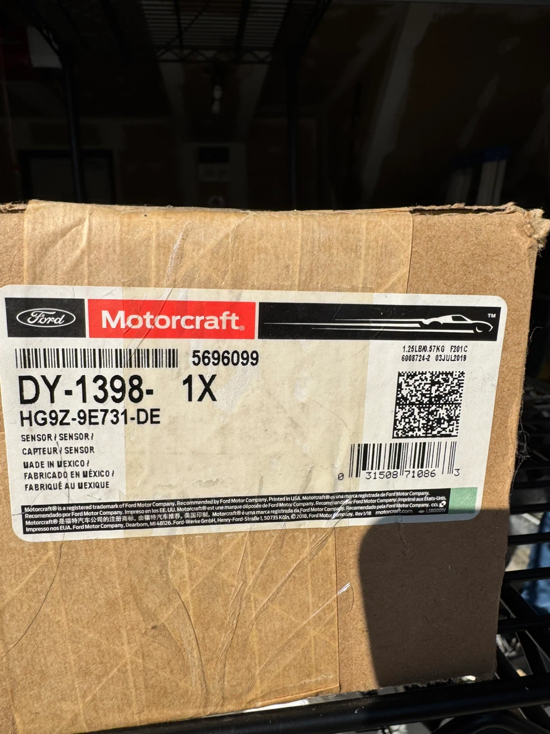 Motorcraft Adaptive Cruise Sensor DY-1398