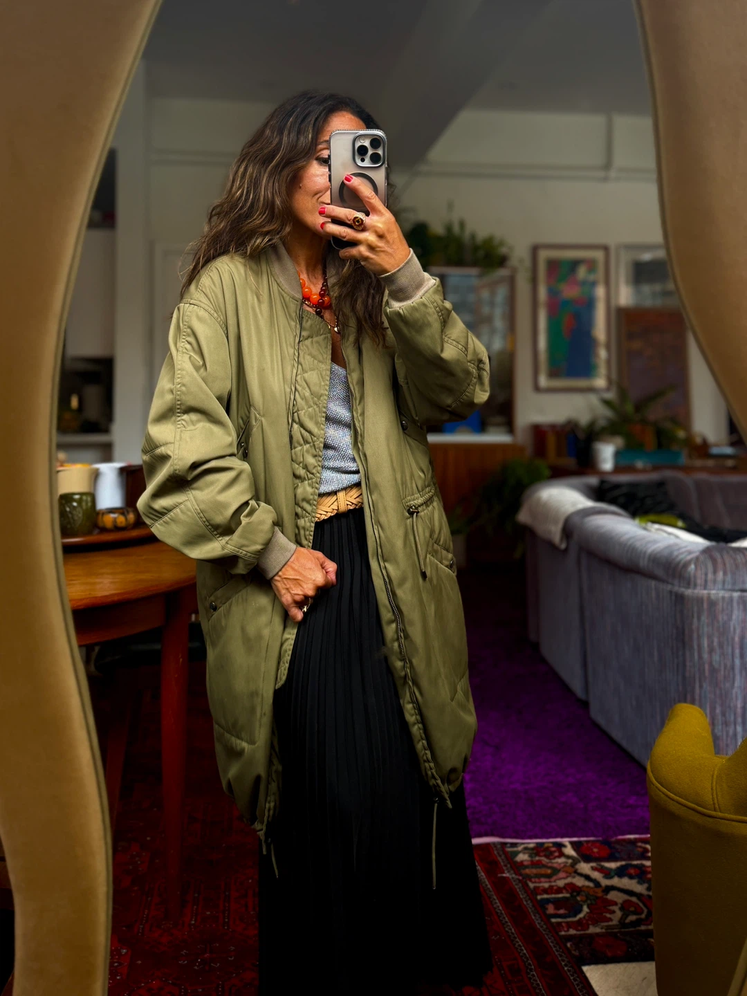 Isabel Marant Etoile Oversized Utility Parka - size 36