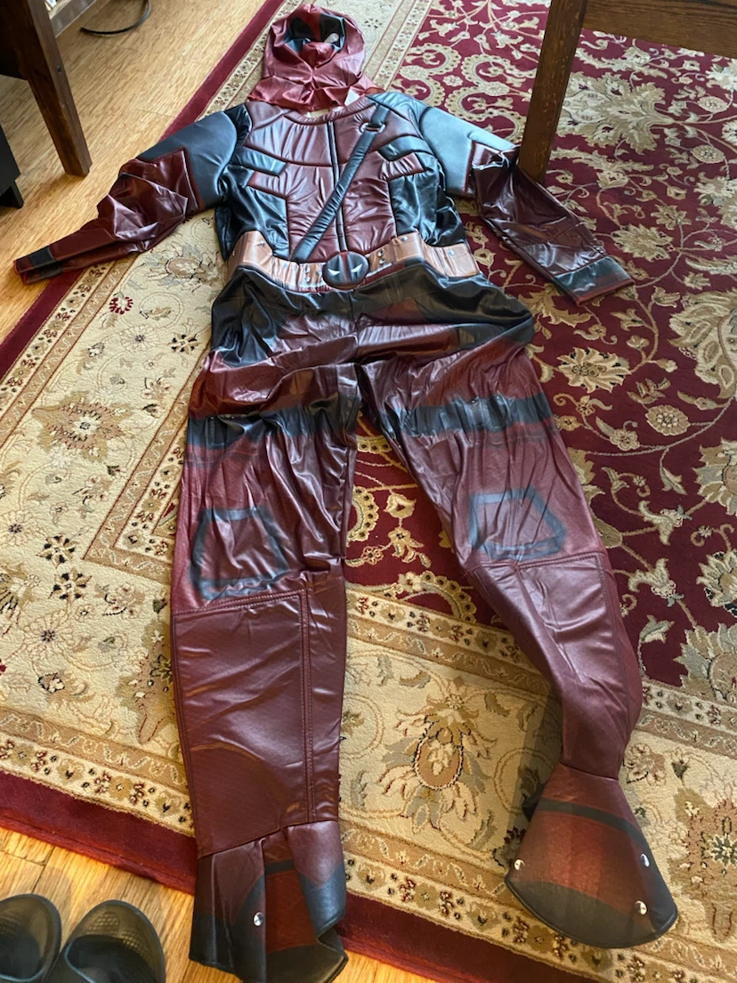 Marvel Deadpool Adult Costume Size L - photo 4