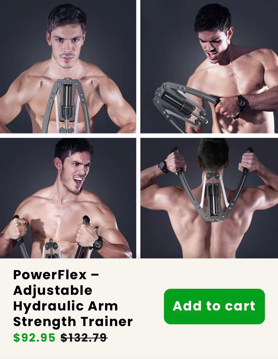 PowerFlex Adjustable Hydraulic Arm Strength Trainer - photo 4