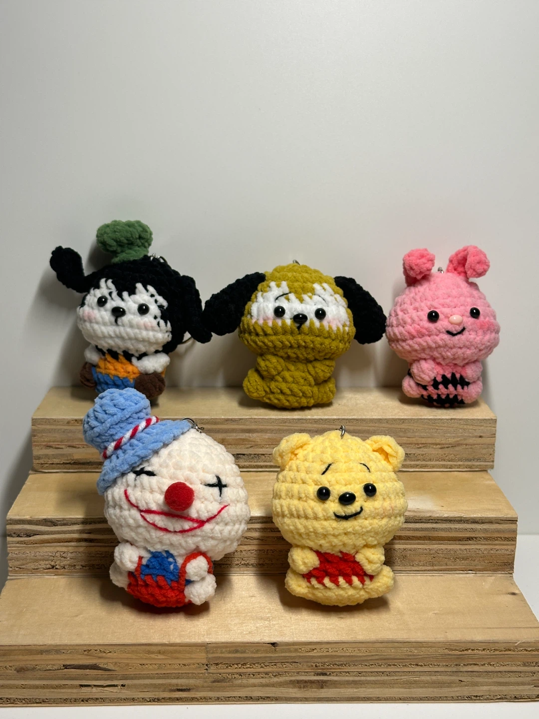 Handmade Crochet Character Keychains - photo 2