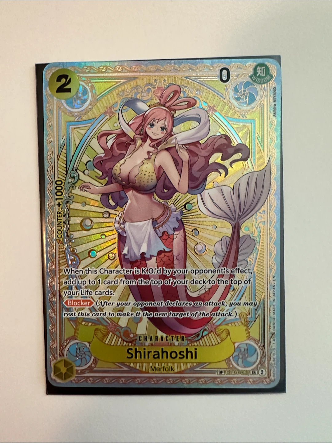 OP11 Shirahoshi SP One Piece TCG Card Game
