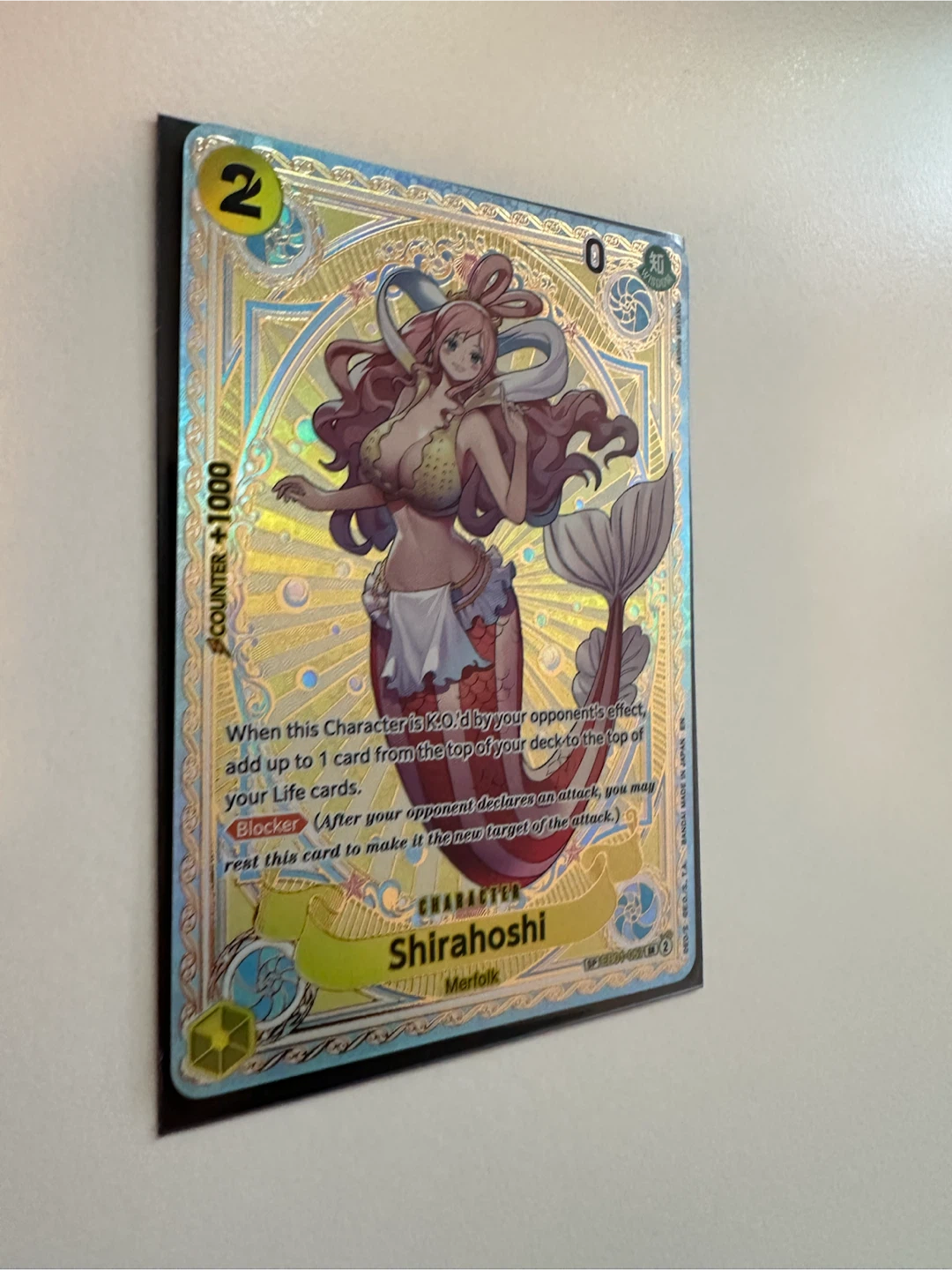 OP11 Shirahoshi SP One Piece TCG Card Game - photo 3