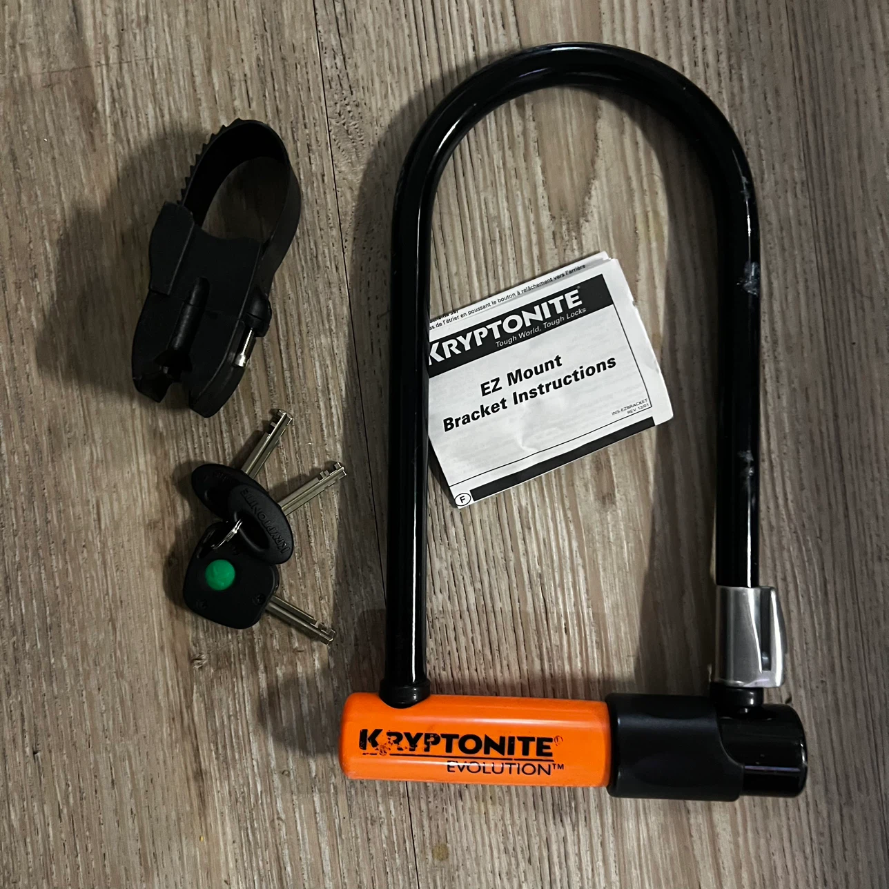 Kryptonite Evolution U-Lock with EZ Mount
