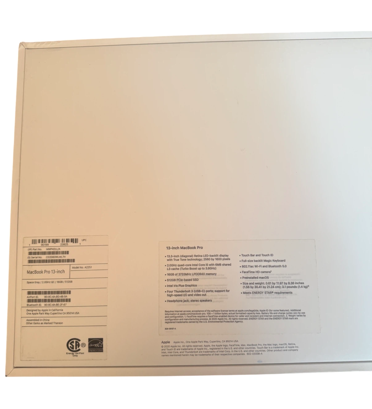 MacBook Pro 13 Inch (2020, Intel) - photo 4