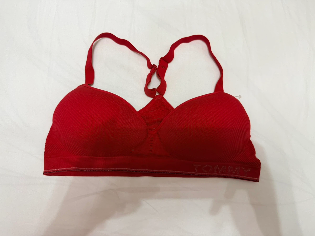 Tommy Hilfiger Red Seamless Padded Bralette - photo 2