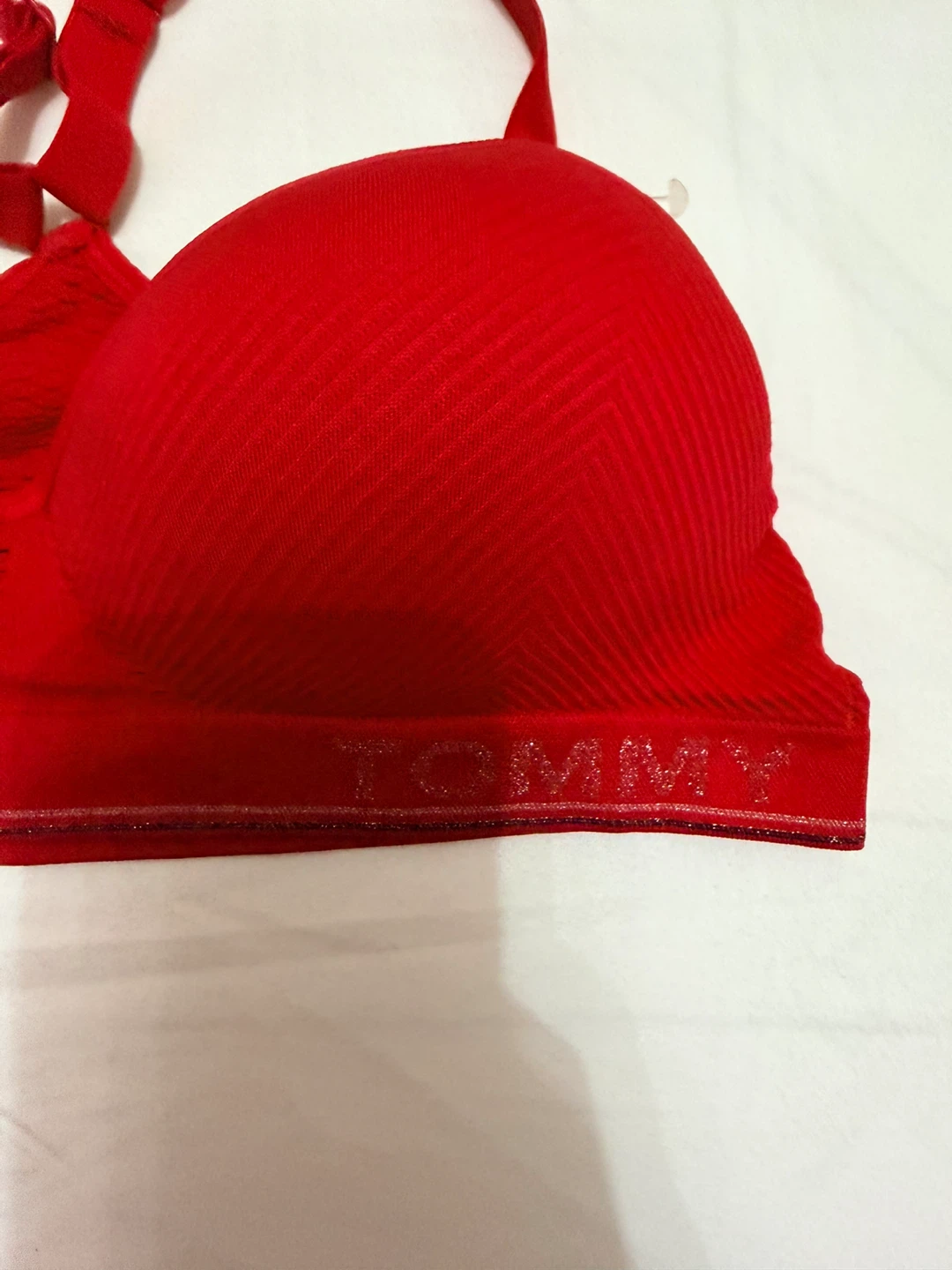 Tommy Hilfiger Red Seamless Padded Bralette - photo 3