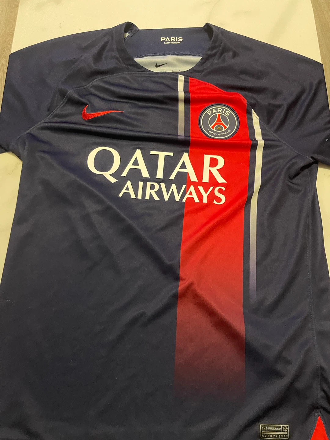 Nike Paris Saint-Germain Mbappe Jersey