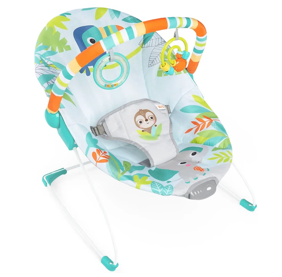 Bright Starts Rainforest Vibes Vibrating Bouncer