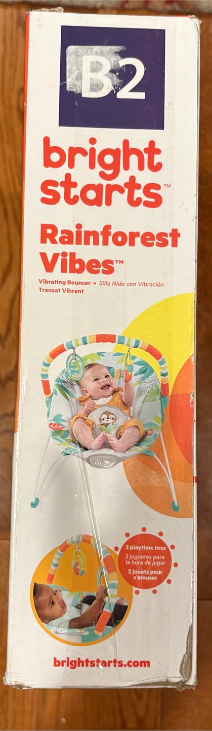 Bright Starts Rainforest Vibes Vibrating Bouncer - photo 5