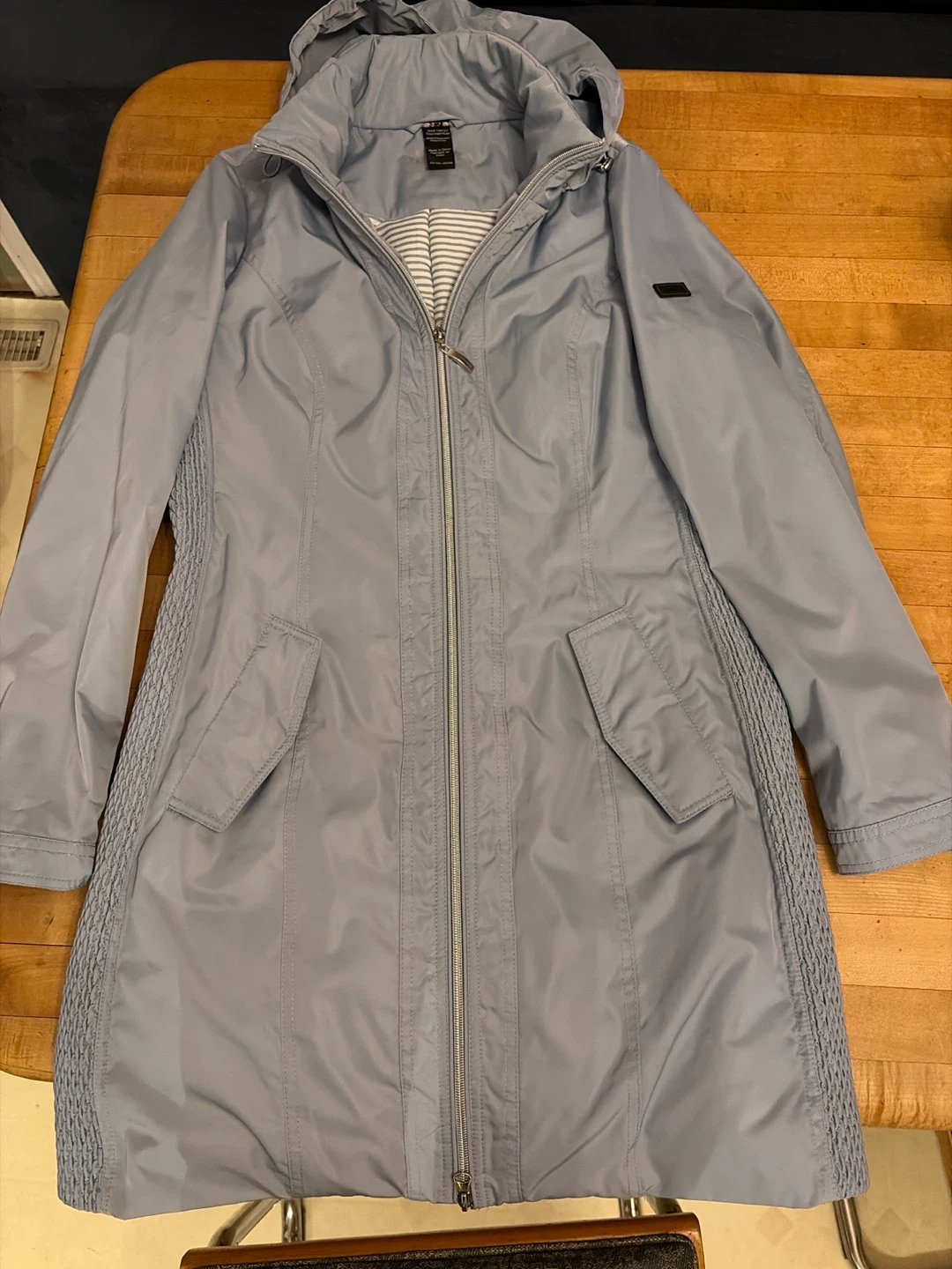Olsen Outerwear Light Blue Jacket